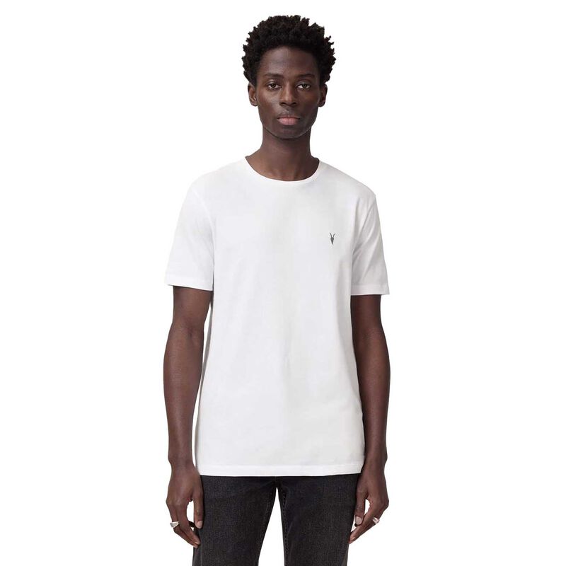 AllSaints Brace Brushed Cotton Crew Neck T-Shirt image number 4
